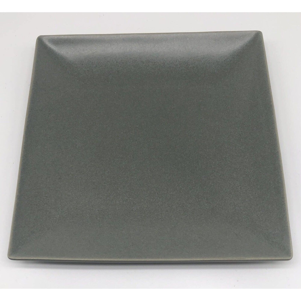 Mikasa Potters Art Stone Glaze Sage MK403 7-5/8” Square Salad Appetizer Plate A1